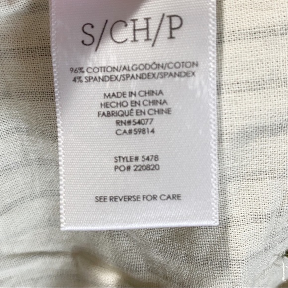 Cabi Expedition Green Military Jacket Ruched Sleeves Women's Size Sm Style 5478 - Picture 10 of 12